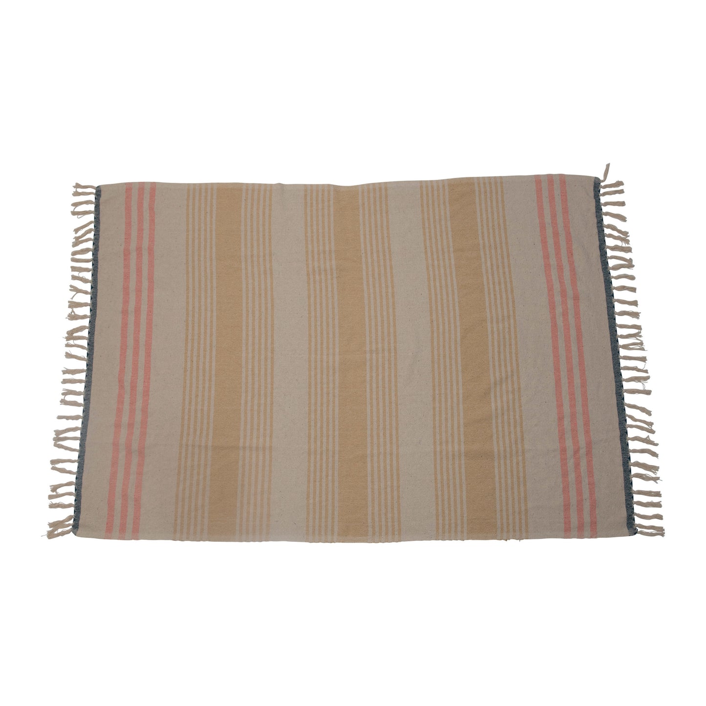 Stripes and Fringe Throw
