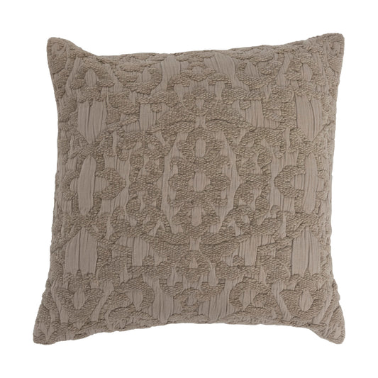 Taupe Chenille Pillow