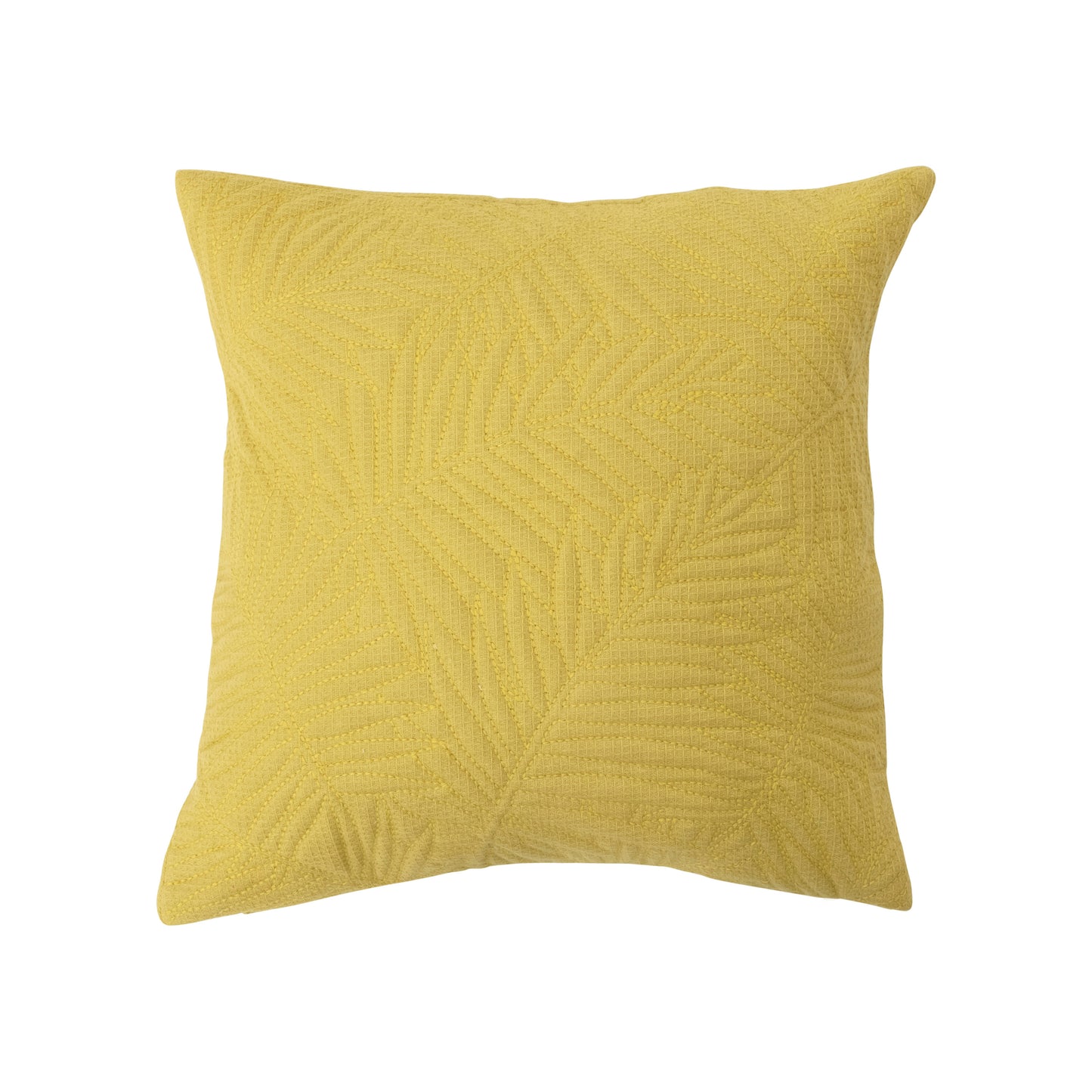 Golden Fern Frond Pillow