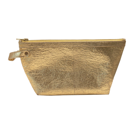 Gold Cosmetic Bag