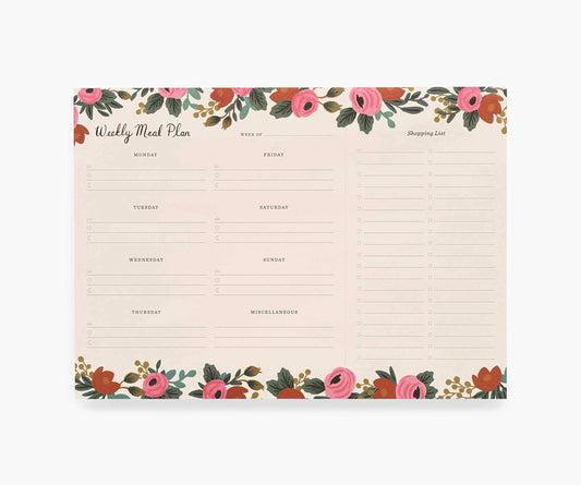 Meal Planner Notepad