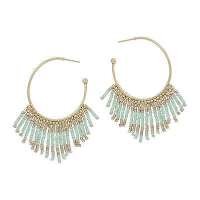 Stevie Fringe Earring