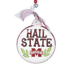 MSU Puff Ornament