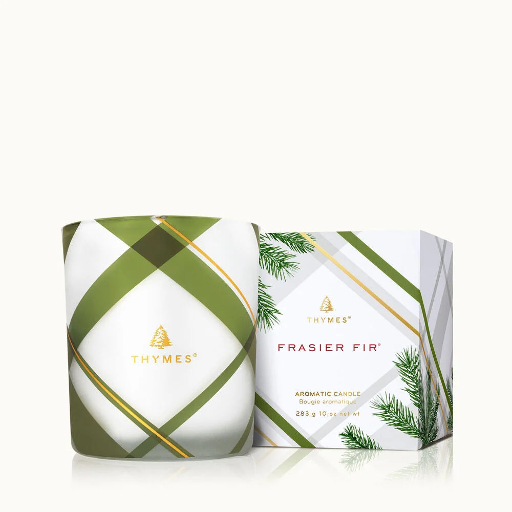 Fraiser Fir Frosted Plaid Med