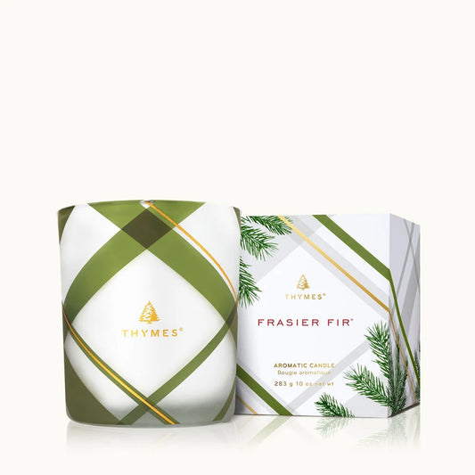 Fraiser Fir Frosted Plaid Med